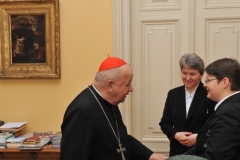Rozmowa w gabinecie ks. Arcybiskupa