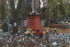 Figura Matki Bożej na Cmentarzu Bródnowskim
